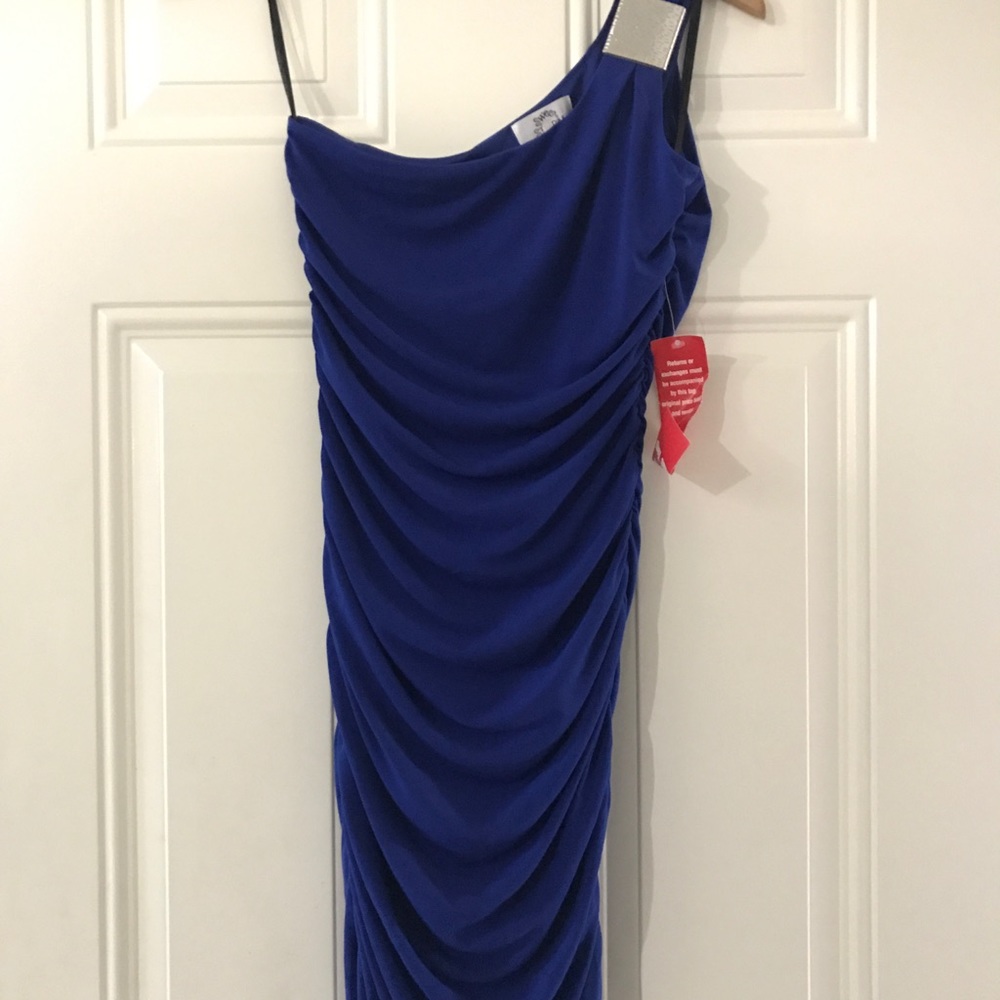 Blue dress